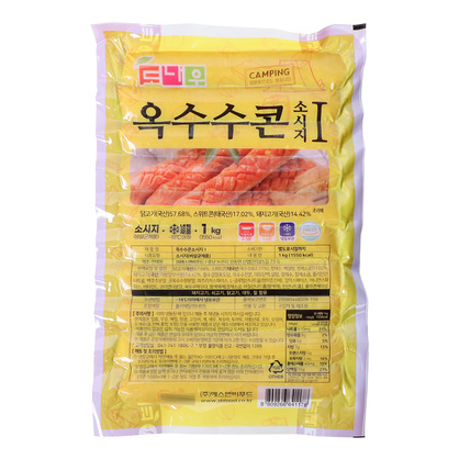 옥수수콘소시지 1kg/도나우