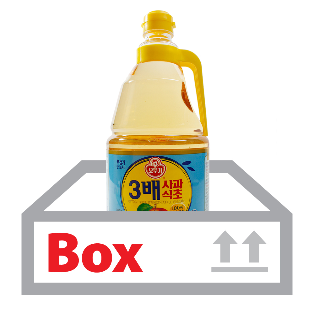 3배사과식초 1.8L*6ea(박스)/오뚜기