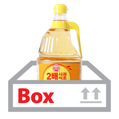 2배사과식초 1.8L*6ea(박스)/오뚜기