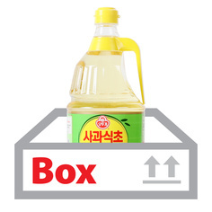 사과식초 1.8L*6ea(박스)/오뚜기