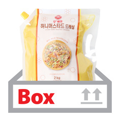 오쉐프 허니머스타드드레싱 2kg*6ea(박스)/오뚜기
