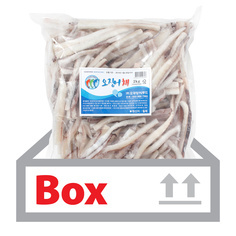 냉동오징어채 2kg*5ea(박스)/오대양씨푸드