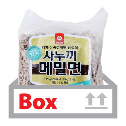사누끼냉동메밀면 250g*5입*8ea(박스)/천일