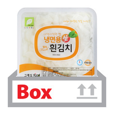 냉면무(백색) 2.8kg*4ea(박스)/그래도푸드