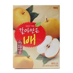 갈아만든배 238ml*12캔(곽)/해태