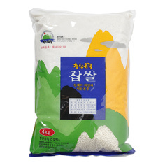 찹쌀(국내산) 4kg/청산곡물