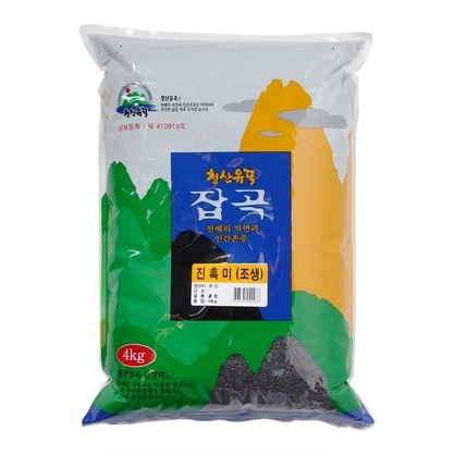 진흑미(국산) 4kg/청산곡물