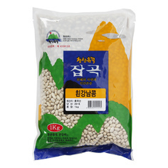 흰강낭콩 1kg/청산곡물