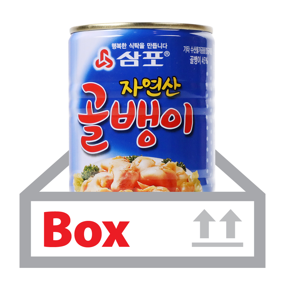 자연산골뱅이 400g*24ea(박스)/삼포