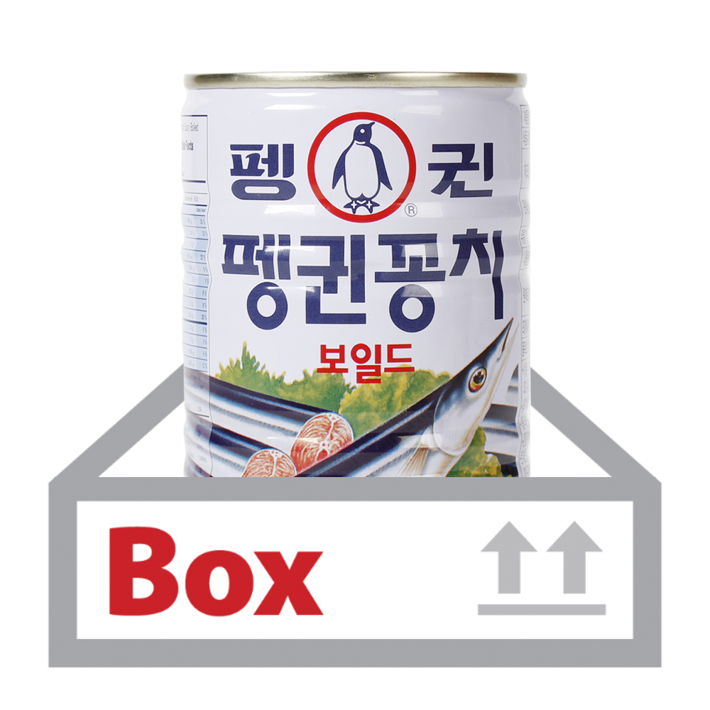 펭귄꽁치 400g*24ea(박스)/펭귄