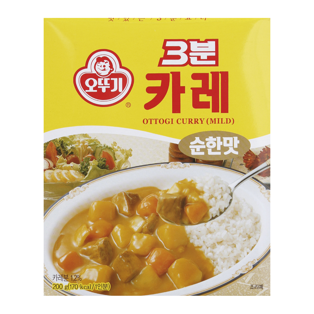 3분카레(순한맛) 200g/오뚜기