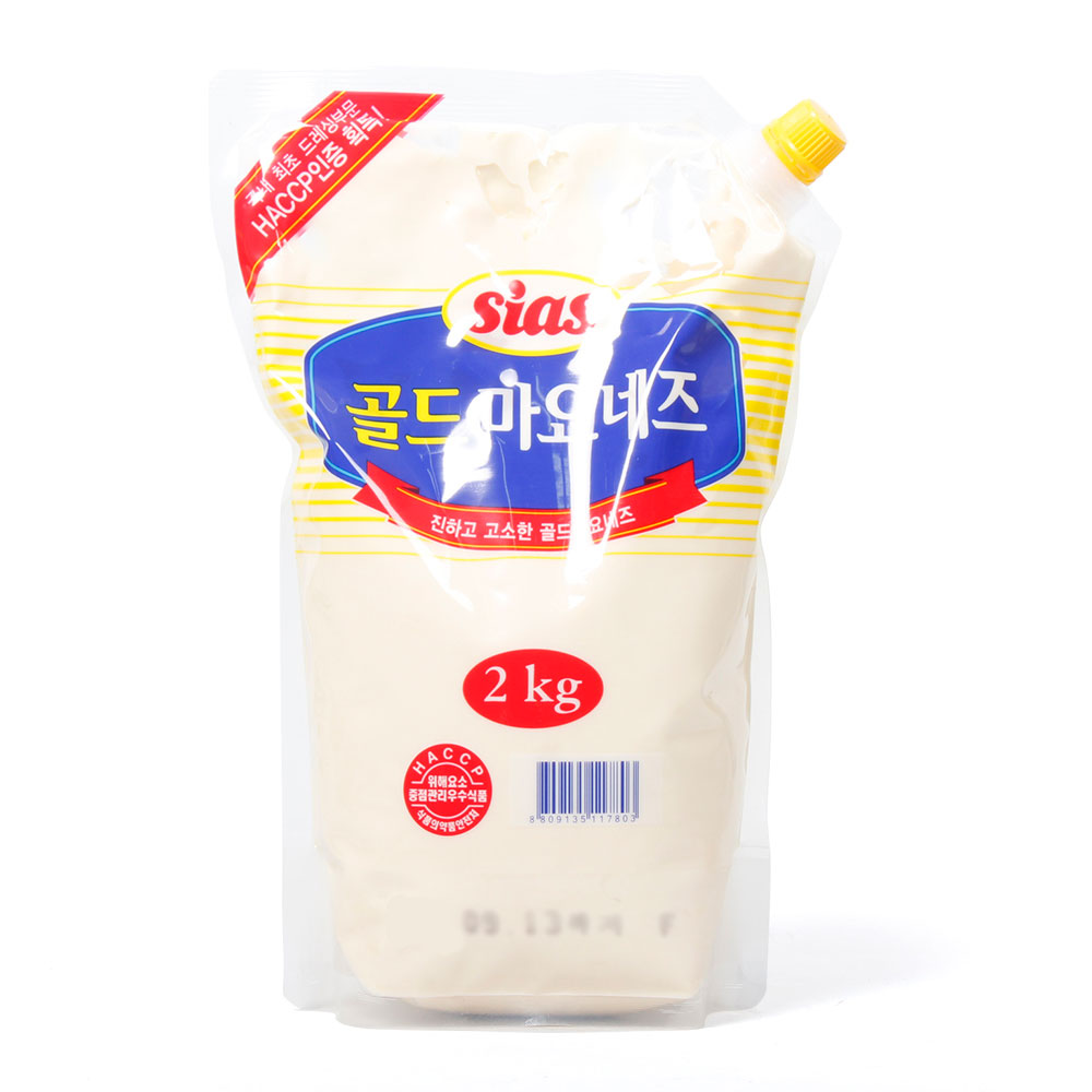 골드마요네즈(캡) 2kg/시아스