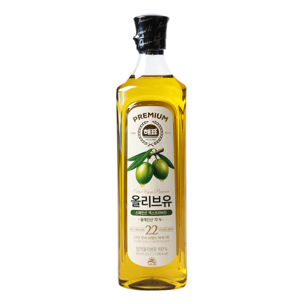 압착올리브유 900ml/해표