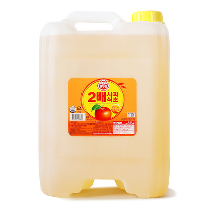 2배사과식초 18L/오뚜기