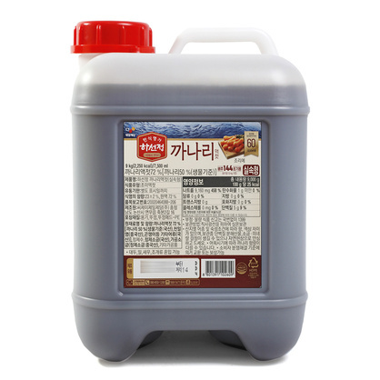 <b>[수량한정특가]</b> 까나리액젓 9kg/하선정