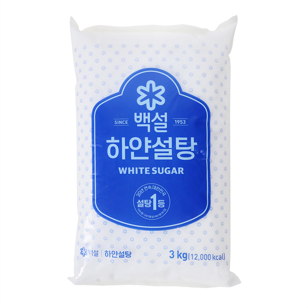 하얀설탕 3kg/백설
