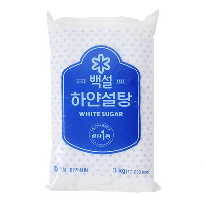 하얀설탕 3kg/백설