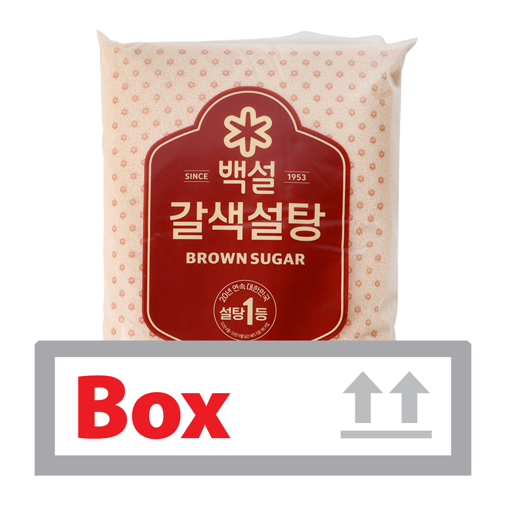 갈색설탕 3kg*6ea(포대)/백설